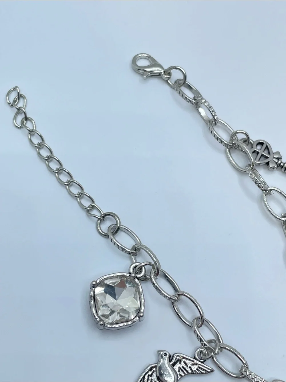 Unsigned stylish silver